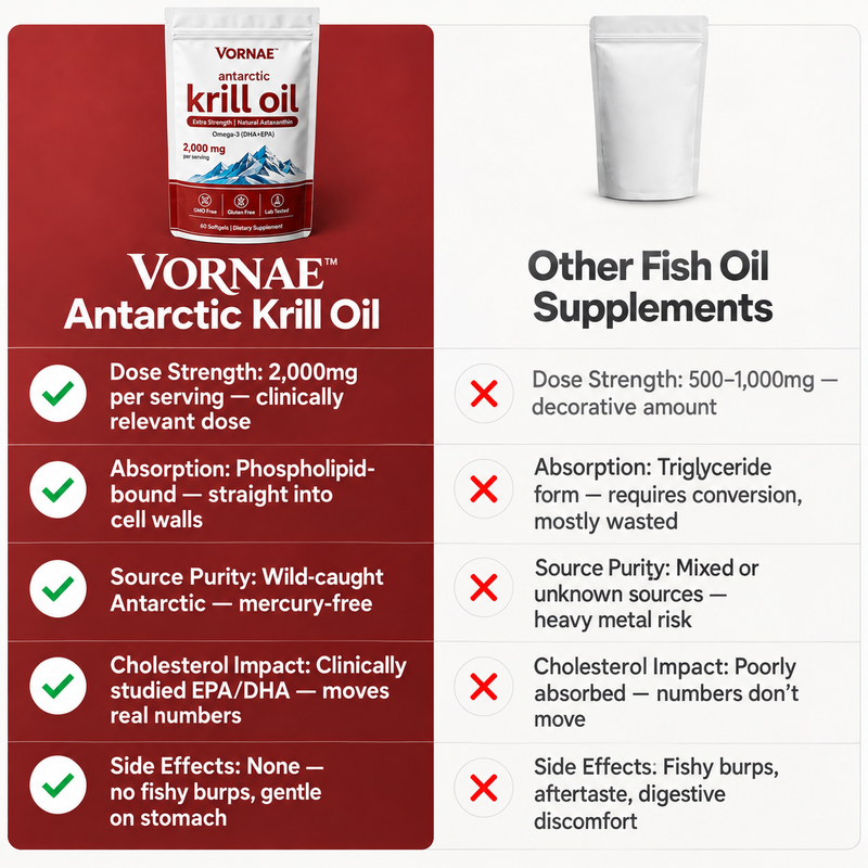 2. The fish oil you tried before never had a chance