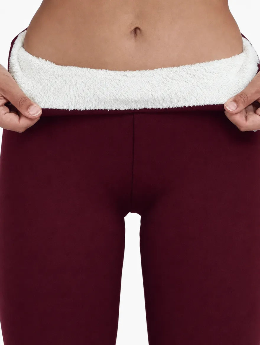 Sherpa-Fur Leggings | Toasty Warm & Figure Shaping