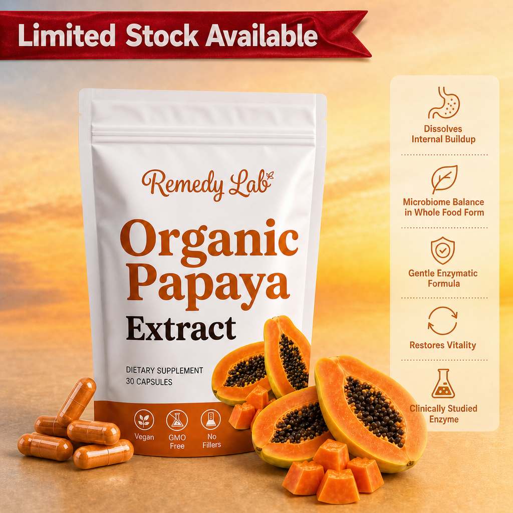 Organic Papaya Extract Capsules