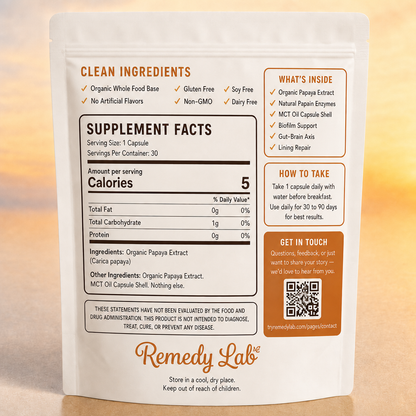 Organic Papaya Extract Capsules